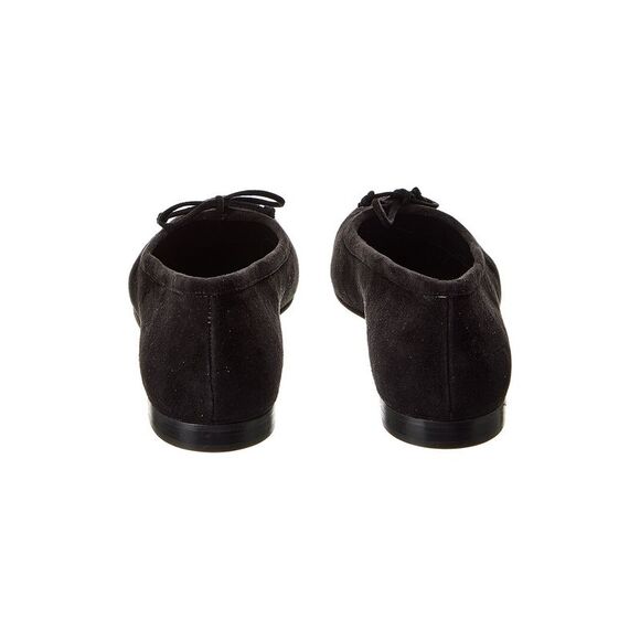 Manolo Blahnik Veralli Suede Flat (Authentic Pre-Loved), Black - Picture 3 of 5